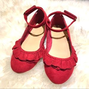 OldNavy red shoes toddler girl size 8